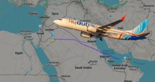 Incidente de seguridad en vuelo de FlyDubai