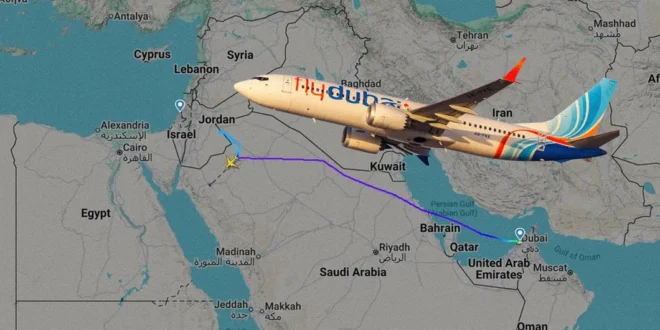 Incidente de seguridad en vuelo de FlyDubai