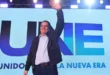 Martín Torrijos durante un evento público en Panamá