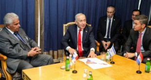 Encuentro bilateral entre José Raúl Mulino y Benjamín Netanyahu