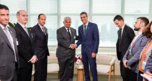 José Raúl Mulino y Pedro Sánchez durante su encuentro bilateral en Nueva York