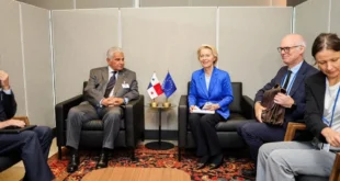 Reunión bilateral entre líderes de la Unión Europea y Panamá en la ONU