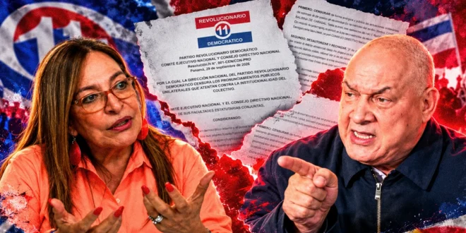 El PRD censura a Balbina Herrera: ruptura interna y reformas electorales