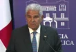 Presidente Mulino en conferencia de prensa explicando las cifras de empleo del INEC en Panamá