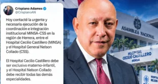 Propuesta de unificación del sistema de salud en Panamá por el diputado Adames