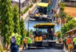 Obras de pavimentación y mejora vial en calles del distrito de Aguadulce.
