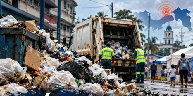 Crisis sanitaria en Colón por recolección de basura