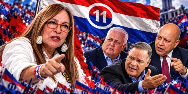 Crisis interna en el PRD tras censura a Balbina Herrera