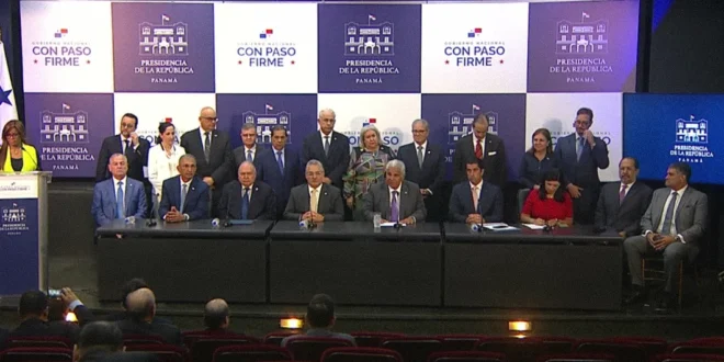 Reunión del Consejo de Gabinete en Panamá para aprobar fondos de emergencia tras sismo