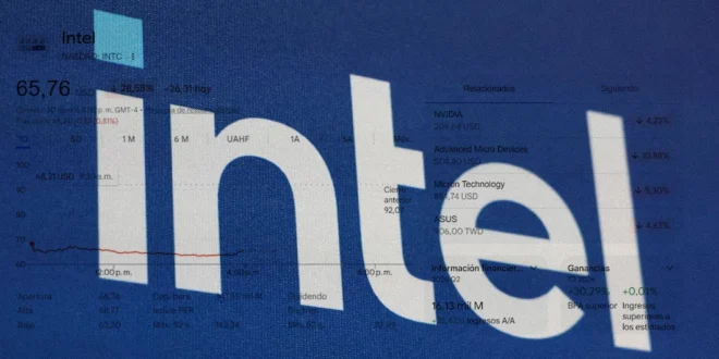 Intel sufre su peor caída bursátil