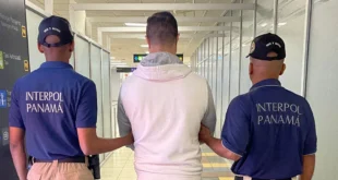 Aprehensión de ciudadano costarricense por INTERPOL Panamá vinculado a fraude de lotería y transferencia de dinero sin licencia.