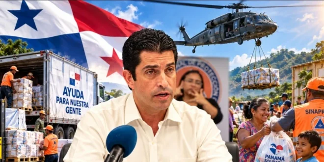 Respuesta humanitaria del Gobierno de José Raúl Mulino tras terremoto en Panamá