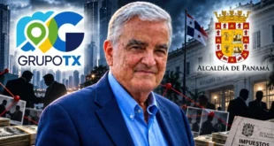 Contrato de recaudación tributaria entre el Municipio de Panamá y Grupo TX