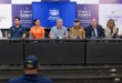 Conferencia de prensa en el Palacio de las Garzas anunciando el estado de emergencia en Panamá