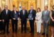 Firma del memorando de entendimiento entre Panamá y el Foro Económico Mundial en el Palacio de Las Garzas.