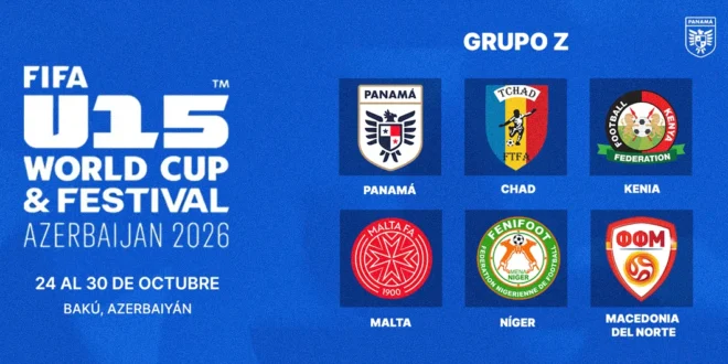 Selección Panamá Sub-15 en la Copa Mundial y Festival Sub-15 de la FIFA 2026