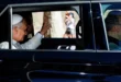 El papa León XIV llegando al Hospital Gemelli en Roma para su intervención quirúrgica.