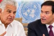 Conversación entre el presidente Mulino y el secretario de Estado Marco Rubio sobre cooperación ante sismo y la ONU