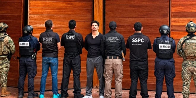 Detención de Rafael De Marcos Cruz en Playa del Carmen