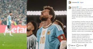Retiro de Lionel Messi de la Selección Argentina