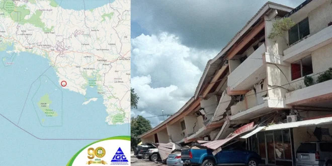 Sismo 7.2 sacude a Panamá