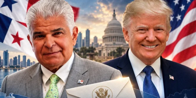 Carta de Donald Trump a José Raúl Mulino